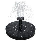 Fantana cu incarcare solara 4 duze jet 40 cm diametru 13 cm